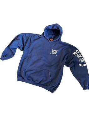 Vintage Coast Guard Made in USA Hoodie U.S.C.G. Station Grand Haven MI XL